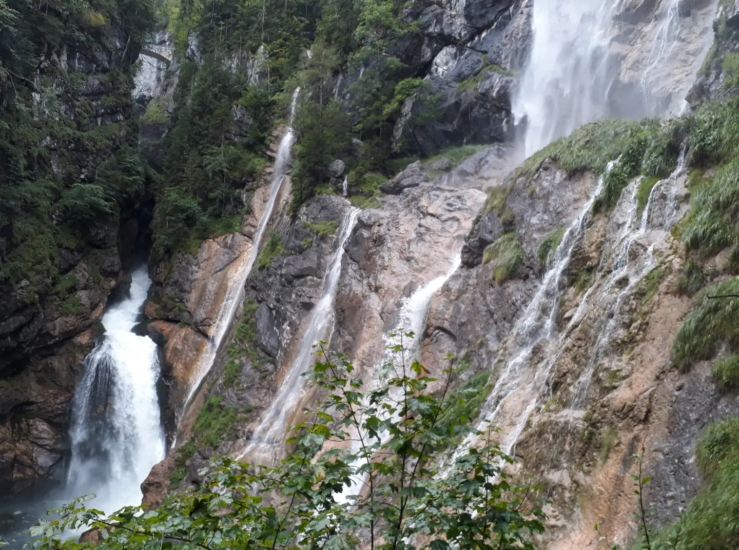 водопады Echerntal Hallstatt