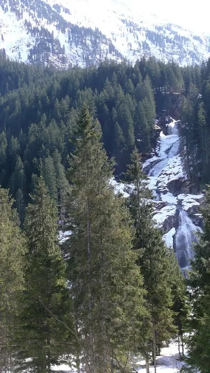 Криммльские водопады зимой