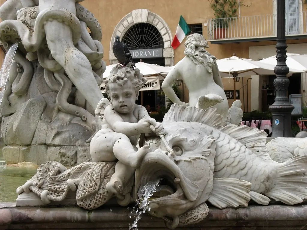 Рим фонтаны